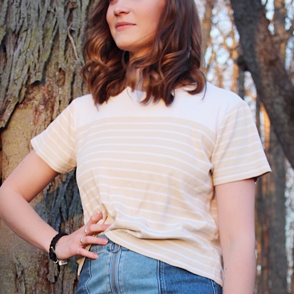 Tops - Cute Cropped T-Shirt